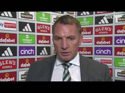 Brendan Rodgers On The Match | Celtic 3-0 Hearts | Kyogo Double & O’Riley Penalty earn 3 points!