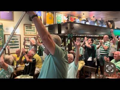 Celtic 3 Hearts 0 Celtic fans reaction