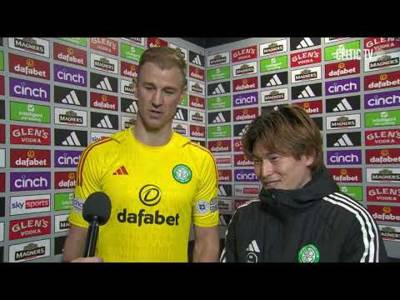 Joe Hart & Kyogo On The Match | Celtic 3-0 Hearts | Kyogo Double & O’Riley Penalty earn 3 points!