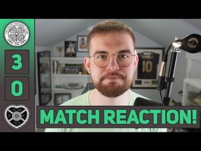 Celtic assert their dominance against Hearts as title race comes down to the wire...