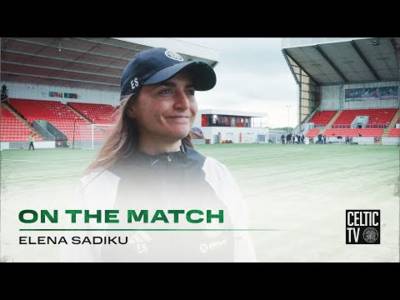Elena Sadiku On The Match | Rangers 0-0 Celtic FC Women | Celts Maintain Position at Top of SWPL