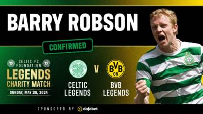 Barry Robson: It will be great to get back to Celtic Park again