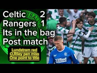 Celtic win Glasgow derby to move 6 points clear, post match