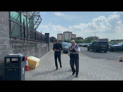 Henrick Larsson King of Kings Arriving Before the Celtic V Rangers Game!!!