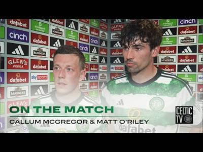 McGregor & O’Riley On The Match | Celtic 2-1 Rangers | The Bhoys move Six Points Clear in the League