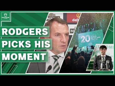 Brendan Rodgers picks his moment & the future looks bright | Magical Celtic POTY night