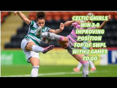 Celtic Ghirls Sting The Jags 3-0 To Strengthen Position At Top Of SWPL(goal highlights included)