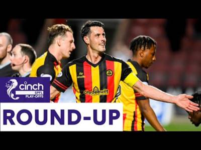 Brian Graham Heroics Sends The Jags Through | Play-Off Round-Up | cinch SPFL