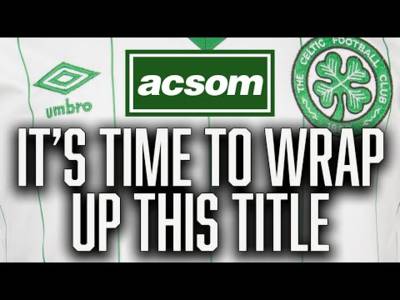 Rodgers has overcome major challenges, now it’s time to wrap up title / ACSOM A Celtic State of Mind