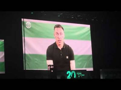 SCOTT BROWN BIG MESSAGE FOR CELTIC FANS – 20th CELTIC PLAYER AWARDS!!!