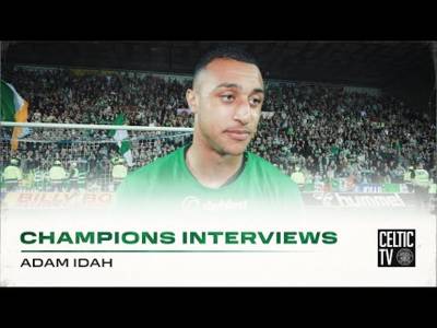 Adam Idah On the Match | Kilmarnock 0-5 Celtic | CELTIC ARE CHAMPIONS OF SCOTLAND!