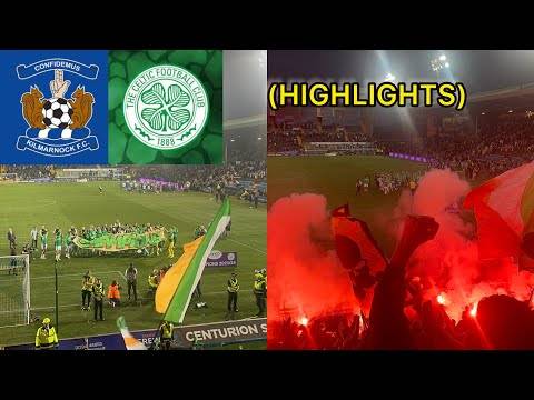 CRAZY!!!! THE MOMENT CELTIC WIN THE LEAGUE Vs KILMARNOCK 5-0 (HIGHLIGHTS)!!!!