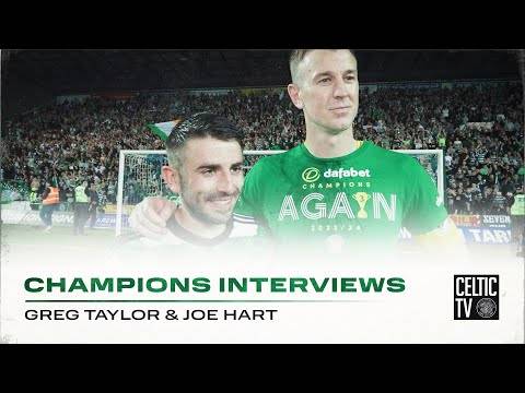 Greg Taylor & Joe Hart On the Match | Kilmarnock 0-5 Celtic | CELTIC ARE CHAMPIONS OF SCOTLAND!