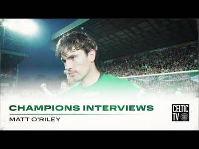 Matt O’Riley On the Match | Kilmarnock 0-5 Celtic | CELTIC ARE CHAMPIONS OF SCOTLAND!