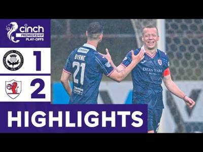 Partick Thistle 1-2 Raith Rovers | First Leg Advantage To The Rovers | cinch Premiership Play-Offs