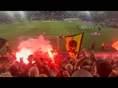 Celebration at Rugby Park after Winning the League!!!