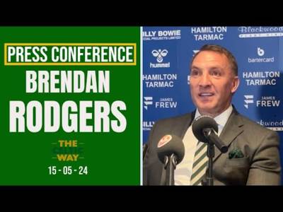 Rodgers on pressure, Trophy Day plans & why Tommy Burns ‘would have loved’ how Celtic won the title