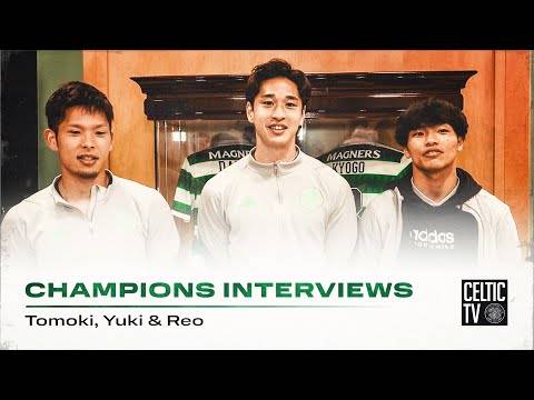 Tomoki, Yuki & Reo On the Match | Kilmarnock 0-5 Celtic | CELTIC ARE CHAMPIONS OF SCOTLAND!