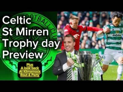 Champions Celtic take on saints for trophy day party
