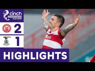 Hamilton Academical 2-1 Inverness CT | 35 Yard Screamer Secures Win | cinch Championship Play-Offs