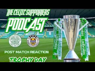 CSP POST MATCH REACTION Celtic v StMirren TROPHY DAY