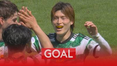 ‘It’s a goal fest!’ | Kyogo equalises for Celtic against St Mirren