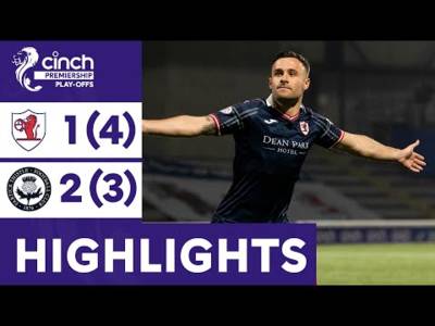 Raith Rovers 1-2 Partick Thistle (4-3) | Rovers Progress To Final! | cinch Premiership Play-Offs