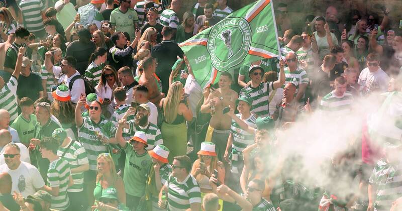 Celtic fans marching to Hampden for Rangers cup final urged to wear ‘the hoops’