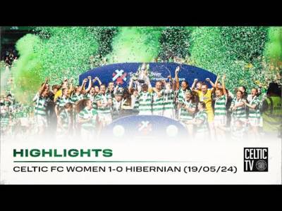 Highlights | Celtic FC Women 1-0 Hibernian | Ghirls secure historic first title in dramatic fashion!