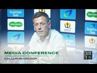 Full Celtic Media Conference from Hampden Park: Callum McGregor (23/05/24)
