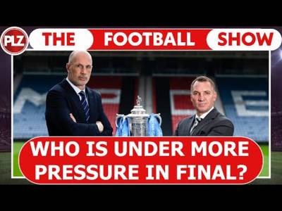 Who is Under MORE Pressure in Final? | The Football Show LIVE w/ Neil Lennon