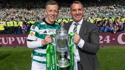 Brendan Rodgers: It’s a great feeling to finish the season with a Double