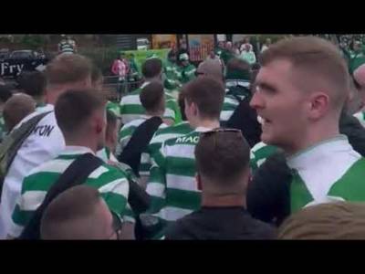 Celtic fans Vs TheRangers Fans