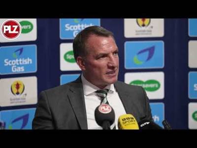 Brendan Rodgers says he’s delighted for striker Adam Idah after the Irishman netted the winner today