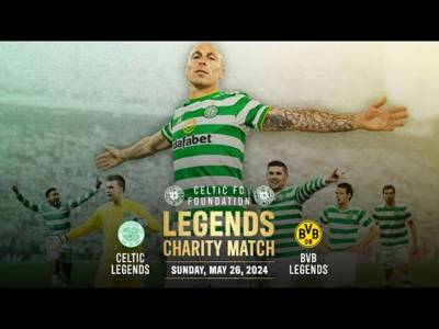FULL MATCH LIVE – CELTIC LEGENDS V BVB LEGENDS