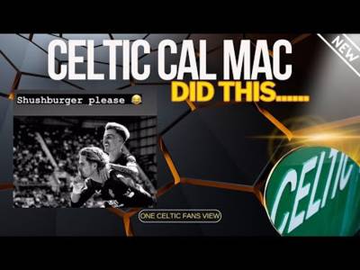TV Missed what Celtic Capitan did after goal