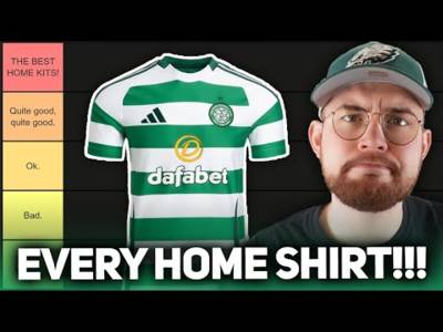 RANKING EVERY CELTIC HOME SHIRT EVER! | New Celtic Home Kit for 2024/25...