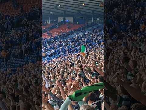 Go Home Ya Huns &ndash; Celtic fans to Rangers Scottish cup final #celticfc #celticfans #celtic #rangers