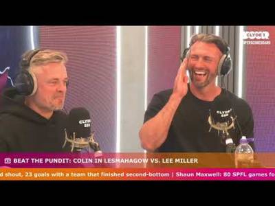 1️⃣ Btp Debut for Lee Miller | Colin Lesmahagow V Lee Miller