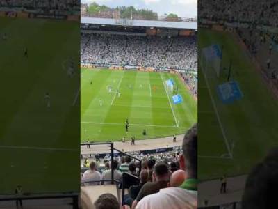 New angle Adam Idah winner against Rangers #celtic #celticfc #rangersfc #scottishcup