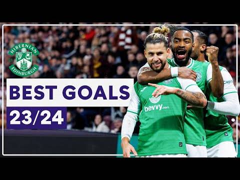Hibernian’s Best Goals From The 2023/24 Season