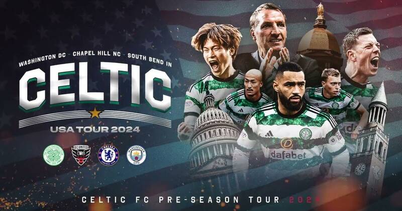 Celtic pre-season schedule 2024: USA tour, fixture dates and TV details