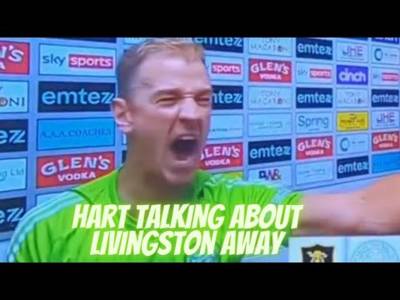 Joe Hart Sums Up It Celtic Fans in Two Words “Livi Away”