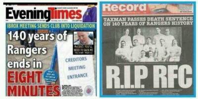 £56m! BDO finalise the bill owed to HMRC as they sign off on the liquidation of Rangers