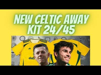 New Celtic Yellow 24/25 Away Kit Leaked