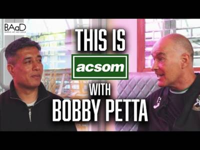 This is ACSOM EP3 with BOBBY PETTA // The advice Tommy Burns gave to me that saved my Celtic career