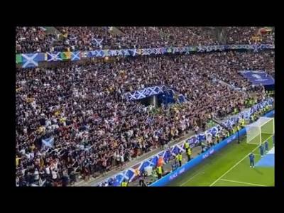 DEFEANING Flower of Scotland v Switzerland Euro 2024