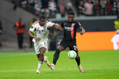 Aberdeen striker responds ‘honestly’ when asked if he would like to join Celtic