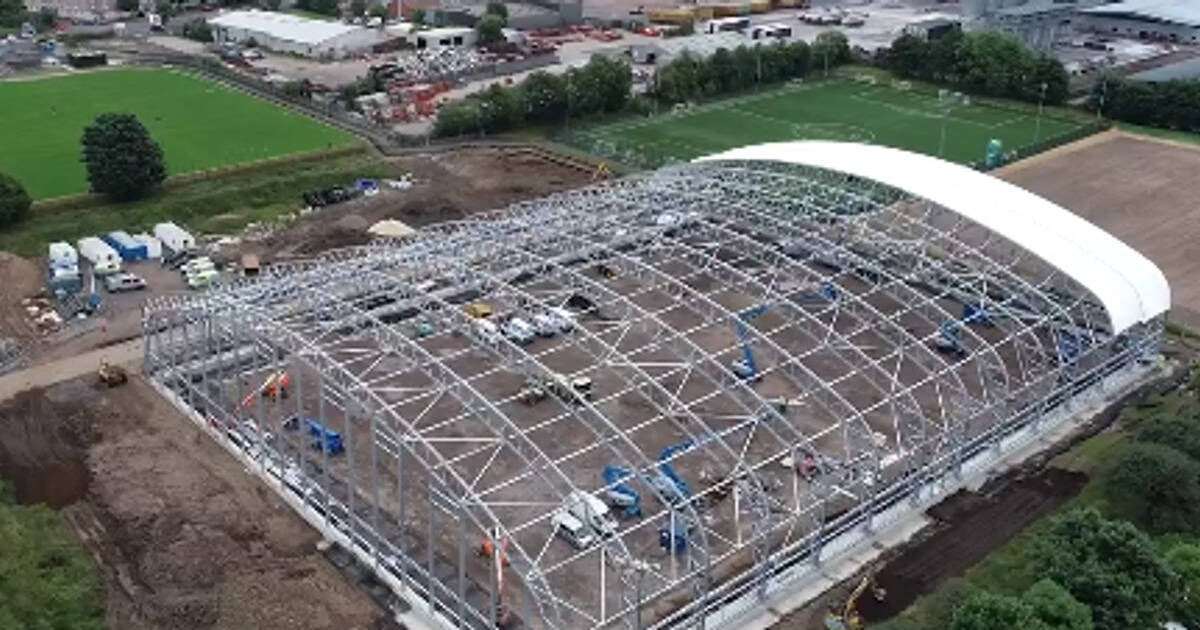 Celtic troll Rangers over Ibrox delay issues as Hoops show off training ground progress