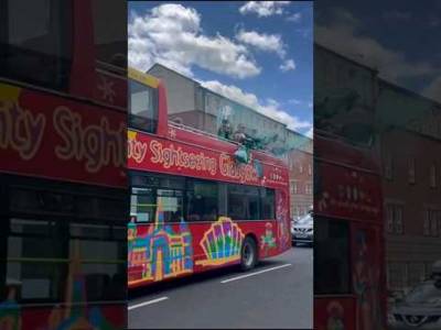 Celtic Fans Genius Open Top Bus Parade